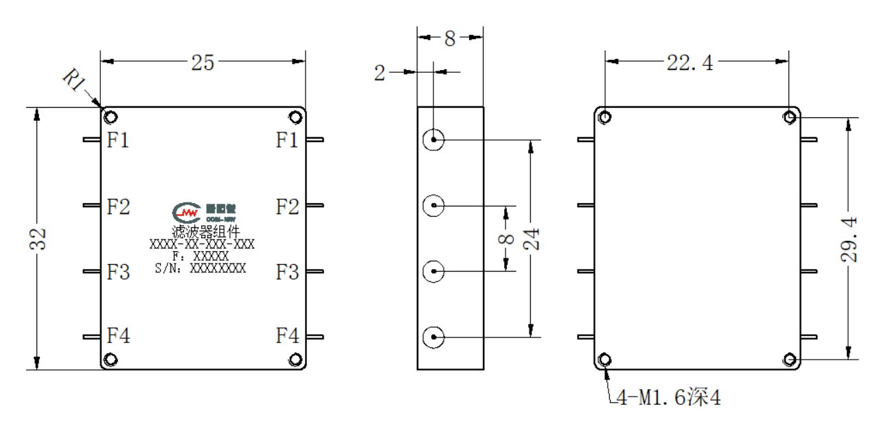 DFSBF13-L570-870-1590 Filter Assembly