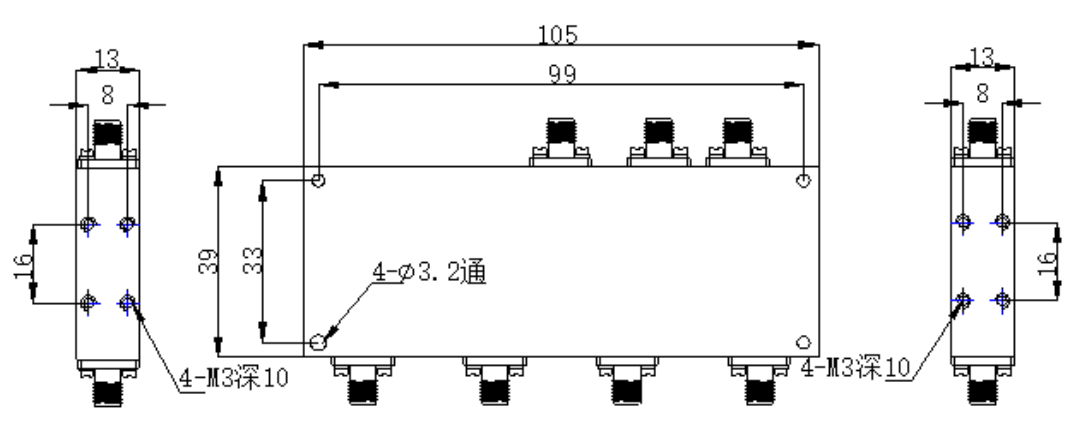 ZHPC-3.4-3.8-41 合路器