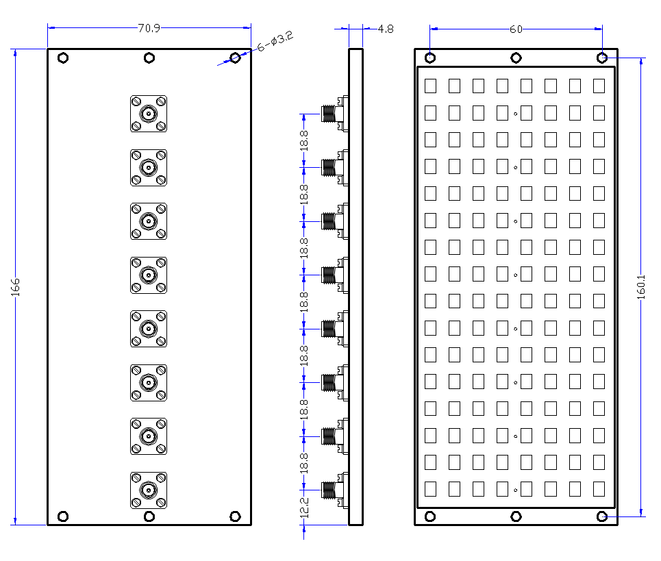 ZWDZ8-23-25G-3345 Array antenna