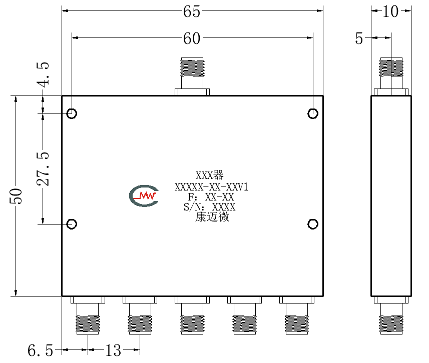 ZPD3-5M6-13G-443 Power divider
