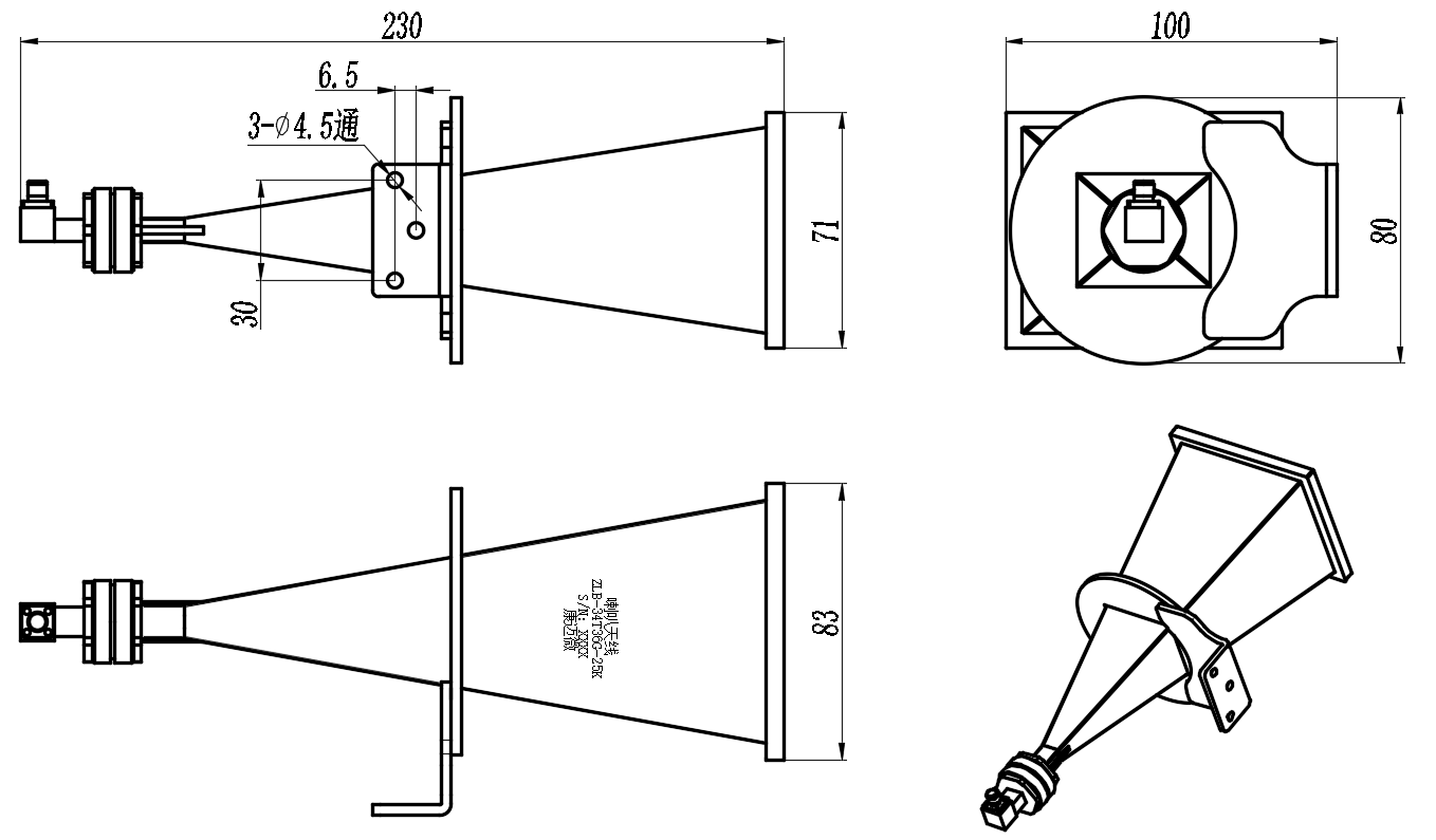 ZLB-34T36G-25K Antenna