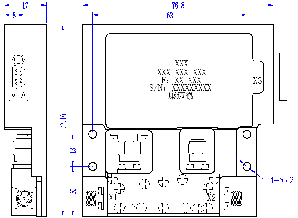 DD8-4-8G-1690 Detector