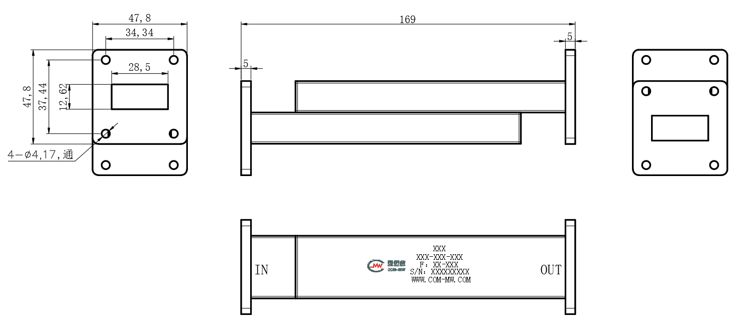 DA8-3025-6.57-9.99G-3429 Attenuator
