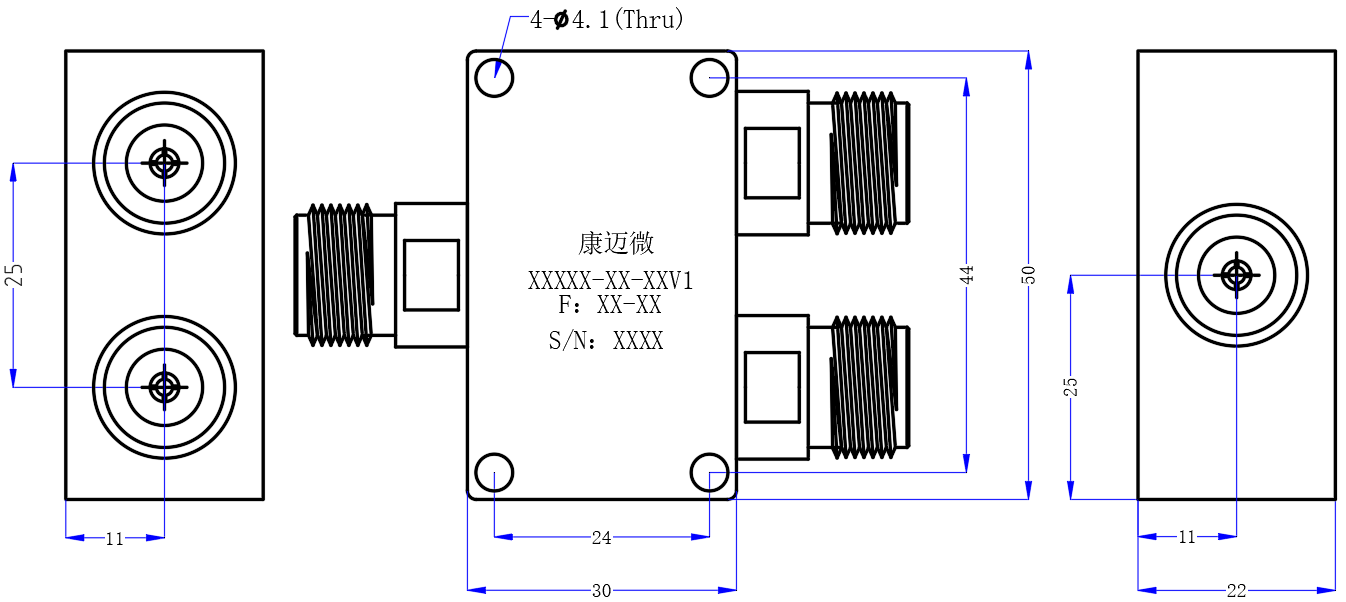 ZCB15-2L790-6000-1372 Diplexer