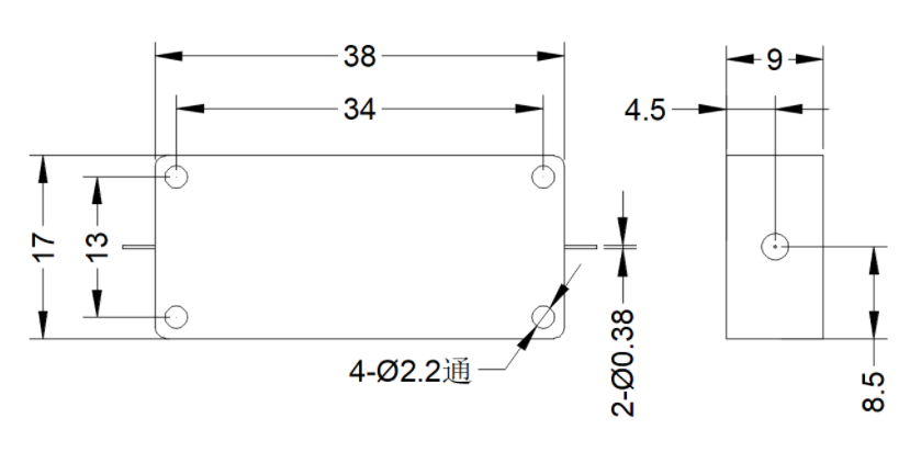 ZBF16-C6-0.4G-073 滤波器