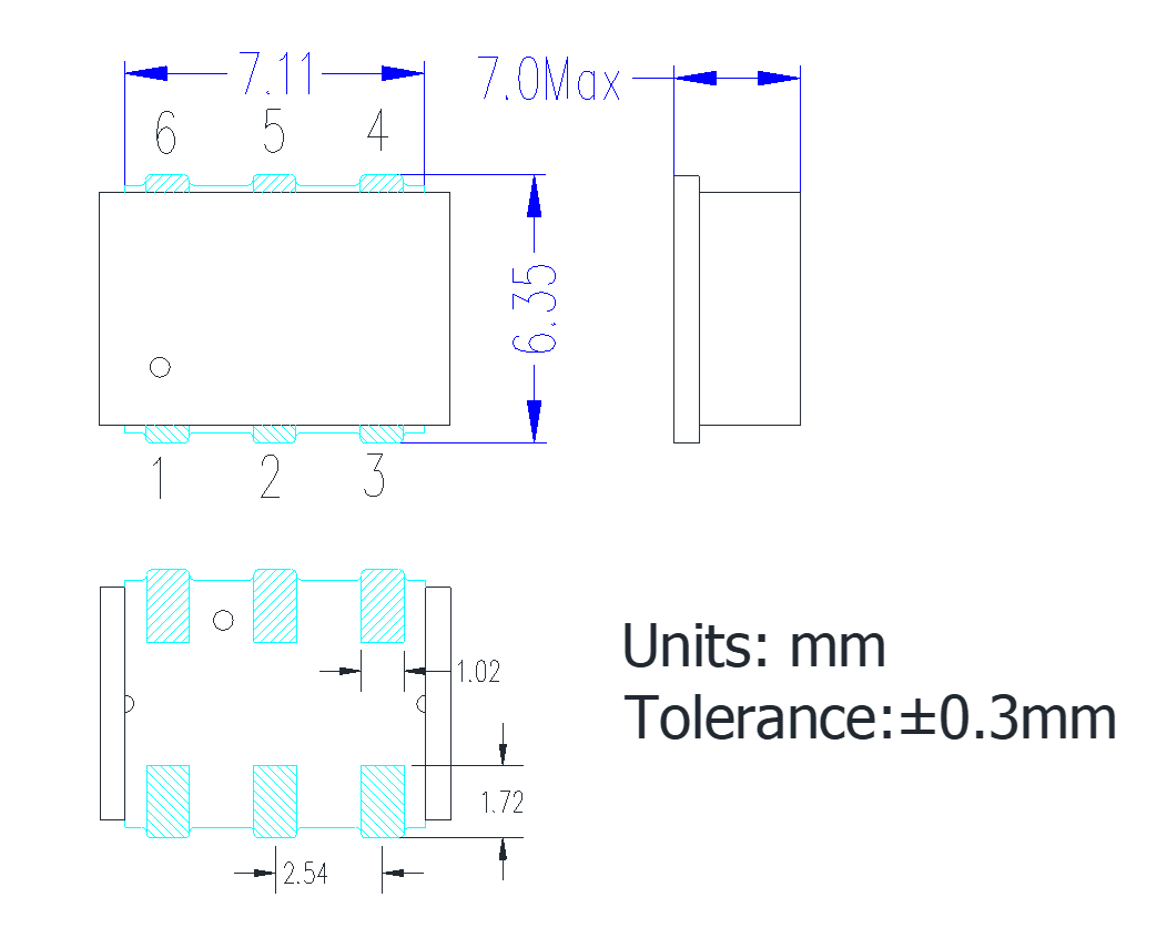 DBA9-30-1200-3473 Balun