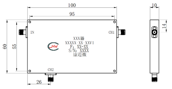 ZCB4-M0.001-10G-748 Diplexer