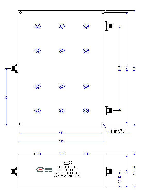 OQZCB6-2C746-787-3279 Diplexer