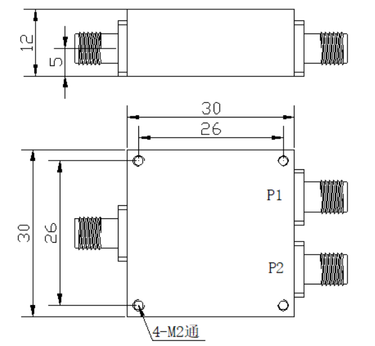 ZCB5-L698-2700-1115 双工器