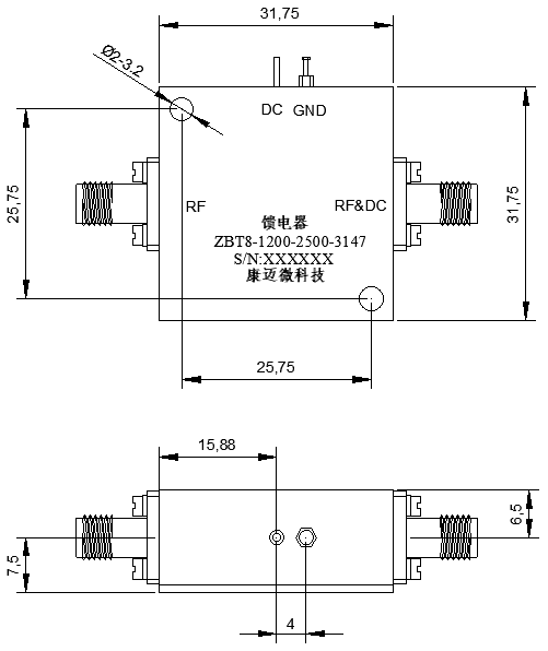 ZBT8-1200-2500-3147 馈电器