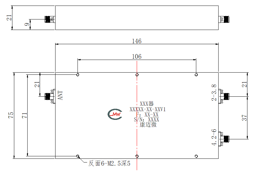 ZCB4-MC2-6G-1067 Diplexer