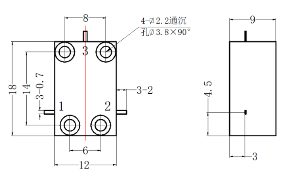 DH2-9-10G-2768 环行器