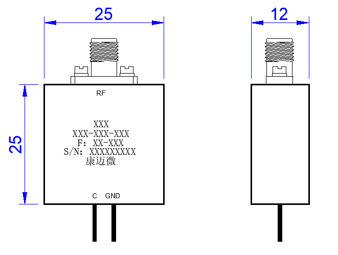DPS8-5.65-5.95G-2644 Phase shifter