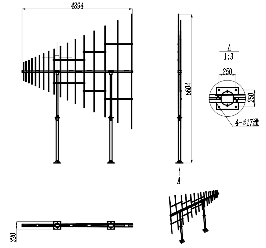 ZDS7-30-88-054 LP Antenna