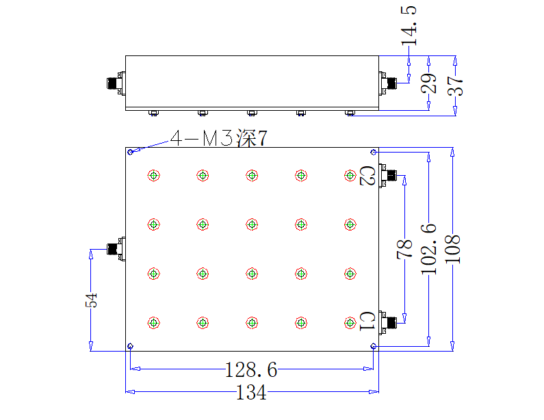 ZCB6-C1735-1890-4235 Diplexer