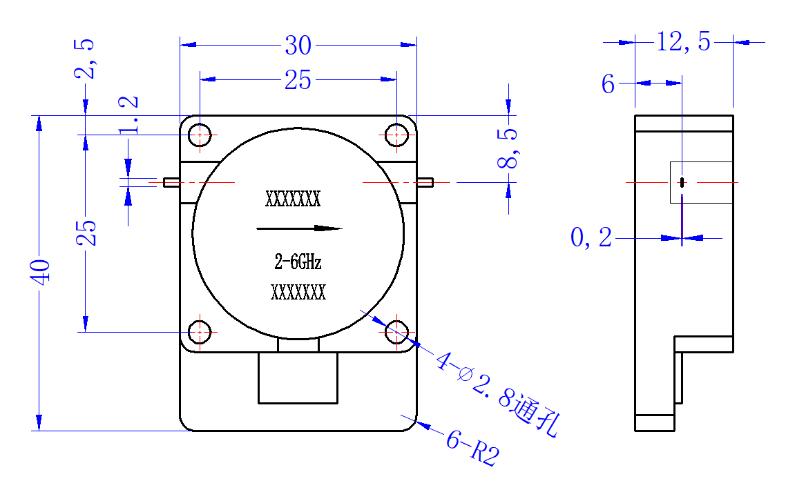 DG9-2-6G-3450 Isolator