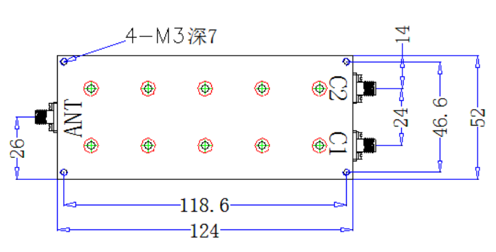 OQ-ODX-C2540-2655-SMA 滤波器