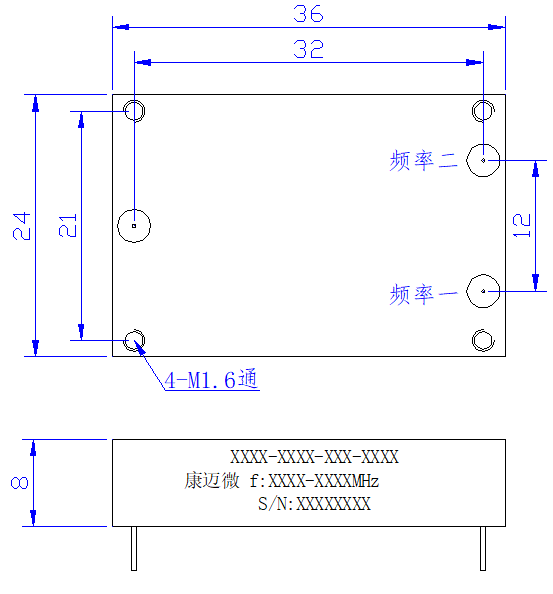 ZCB5-L1.3-1.4G-165 Diplexer