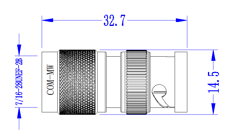 TNC/BNC-JJ Connector