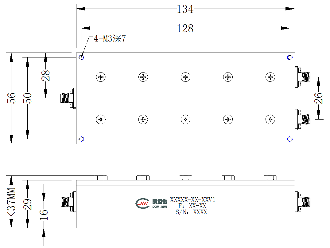 ZCB6-C1710-1830-4330 Diplexer