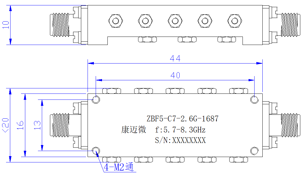 ZBF5-C7-2.6G-1687 Filter
