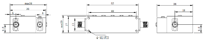 ZCB4-C3.3-11.25G-565 Diplexer