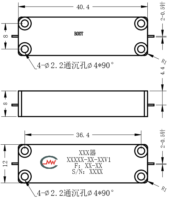 ZBF15-L720-400-410 滤波器