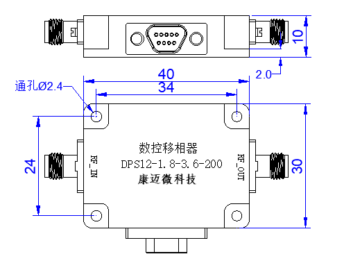 DPS12-1.8-3.6G-200 Phase shifter