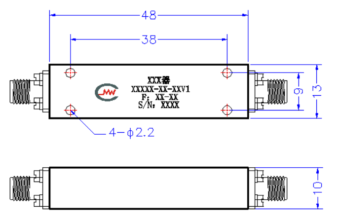 ZHPF1-M20-40G-406 滤波器