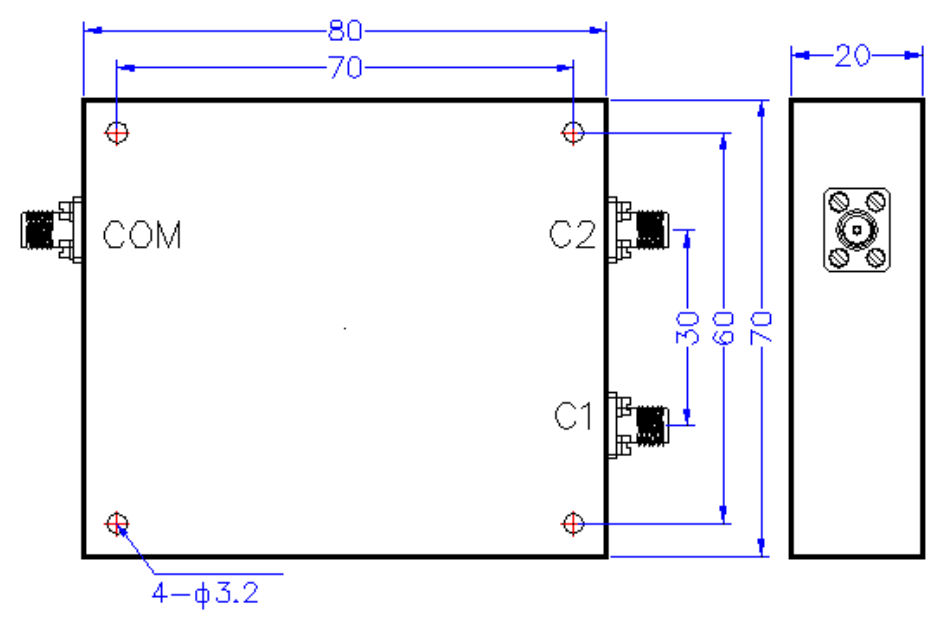 ZCB4-M1660-9500-1393 Diplexer