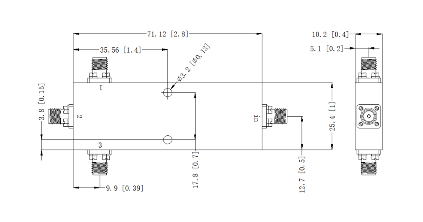 ZPD2-3M2-18G-2904 Power divider