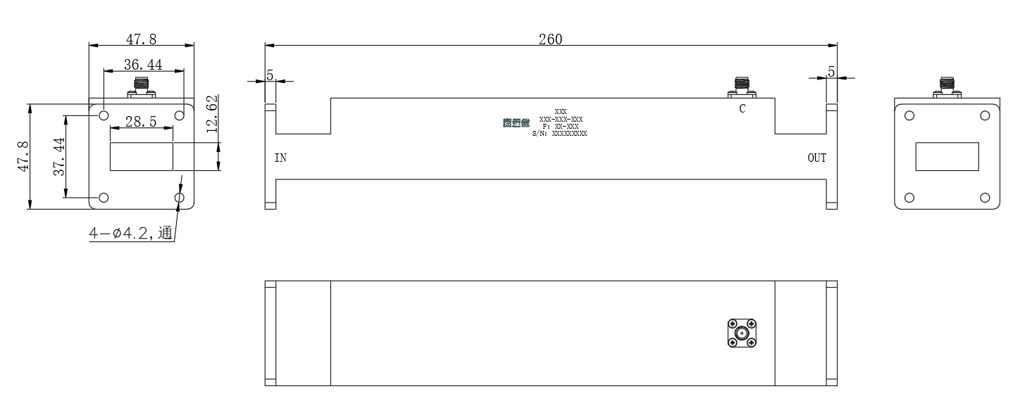 ZDC25-30W6.5-10G-423 Coupler