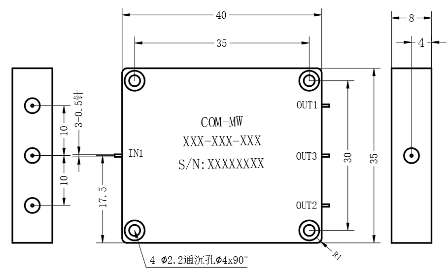 ZS20-L252.5-350-104 Component