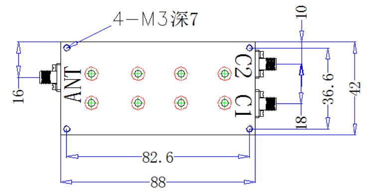 OQ-ODX-C1850-5700-SMA 滤波器
