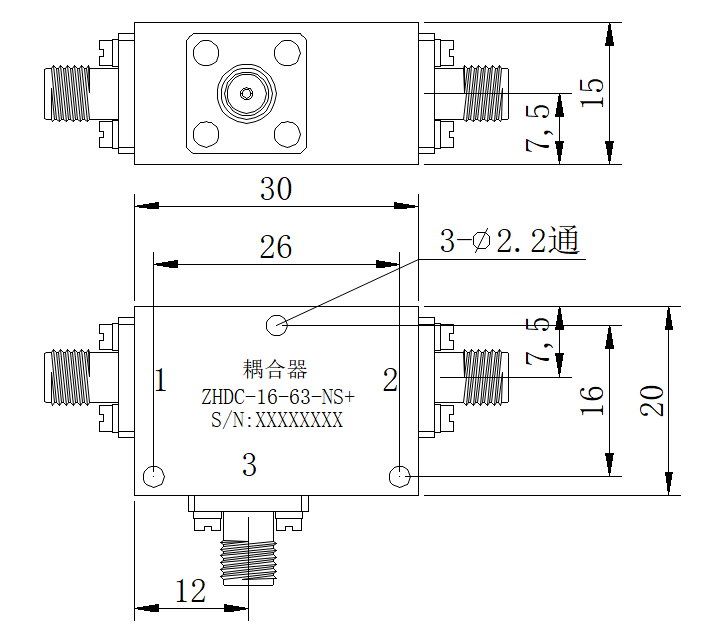 ZHDC-16-63-NS+ Coupler