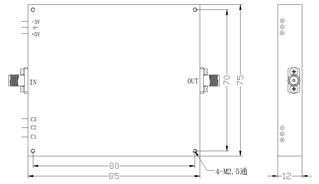 DSS5-6R6.4-11.65G-2272 Switching filter