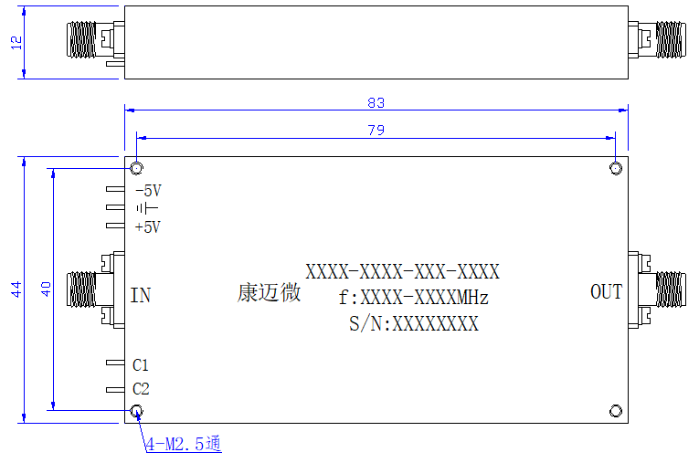 DSS5-3R19.9-25.6G-3874 Switching filter