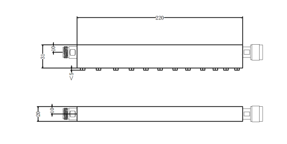 DCBSF4-C5945-7105-827 Notch filter