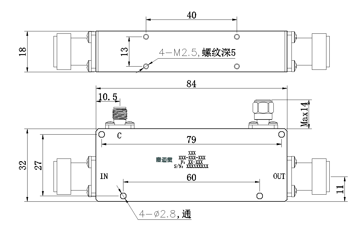 ZDC25-30C1-6G-328 Coupler