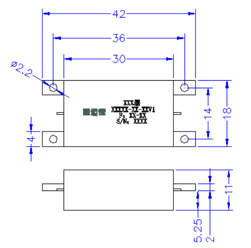ZLPF1-M0-4.8G-567 Filter