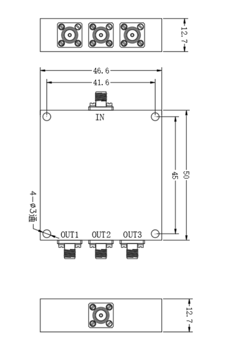 ZPD16-3C2010-2125-203 Power divider