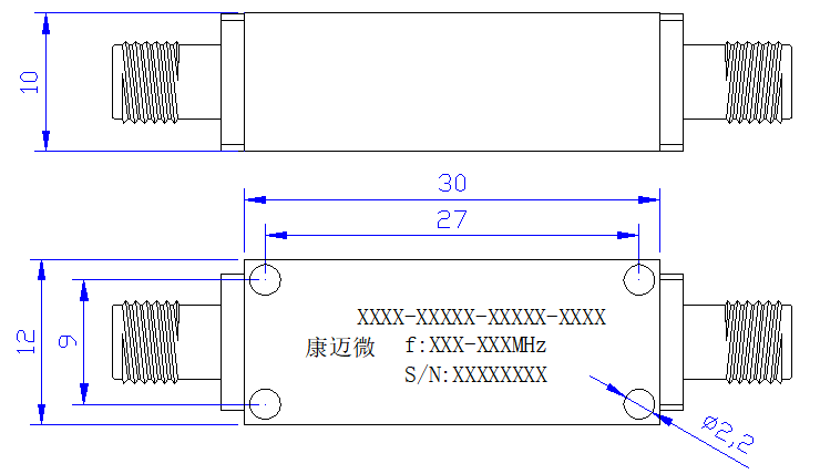 SLHP1040-3000-B10 LC filter