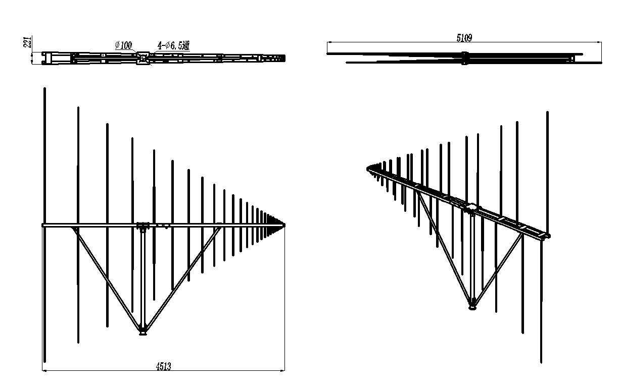 ZDS7-30-512-703 LP Antenna
