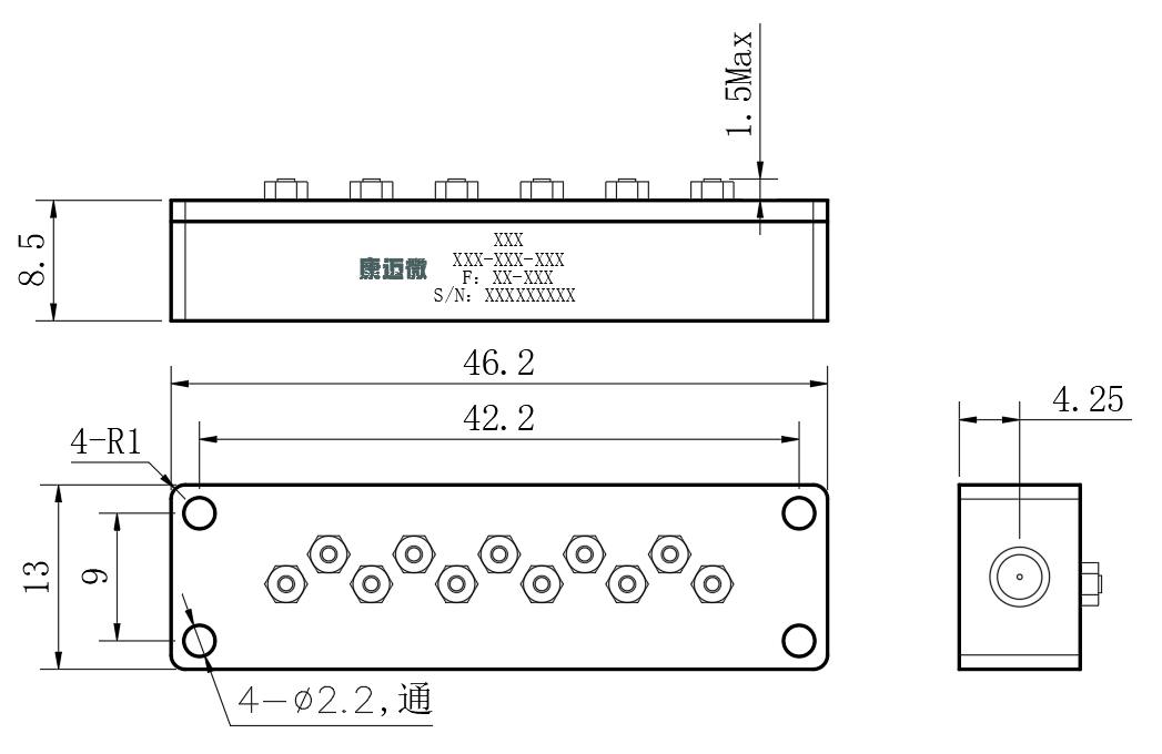 ZBF25-C11045-250-337 滤波器