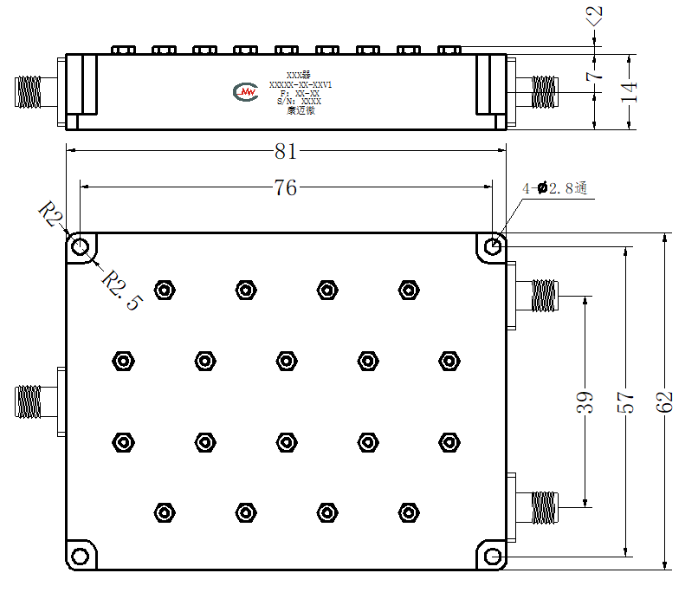 ZCB3-2C4400-5150-2285 Diplexer