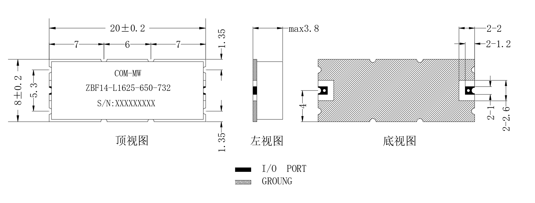 ZBF14-L1625-650-732 Filter