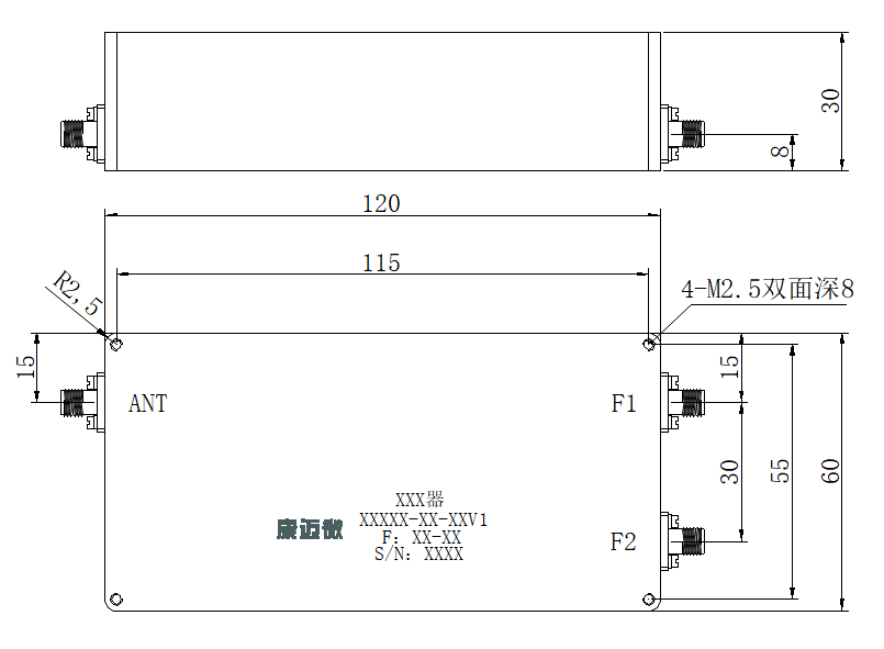ZCB3-L0-174-4462 Diplexer