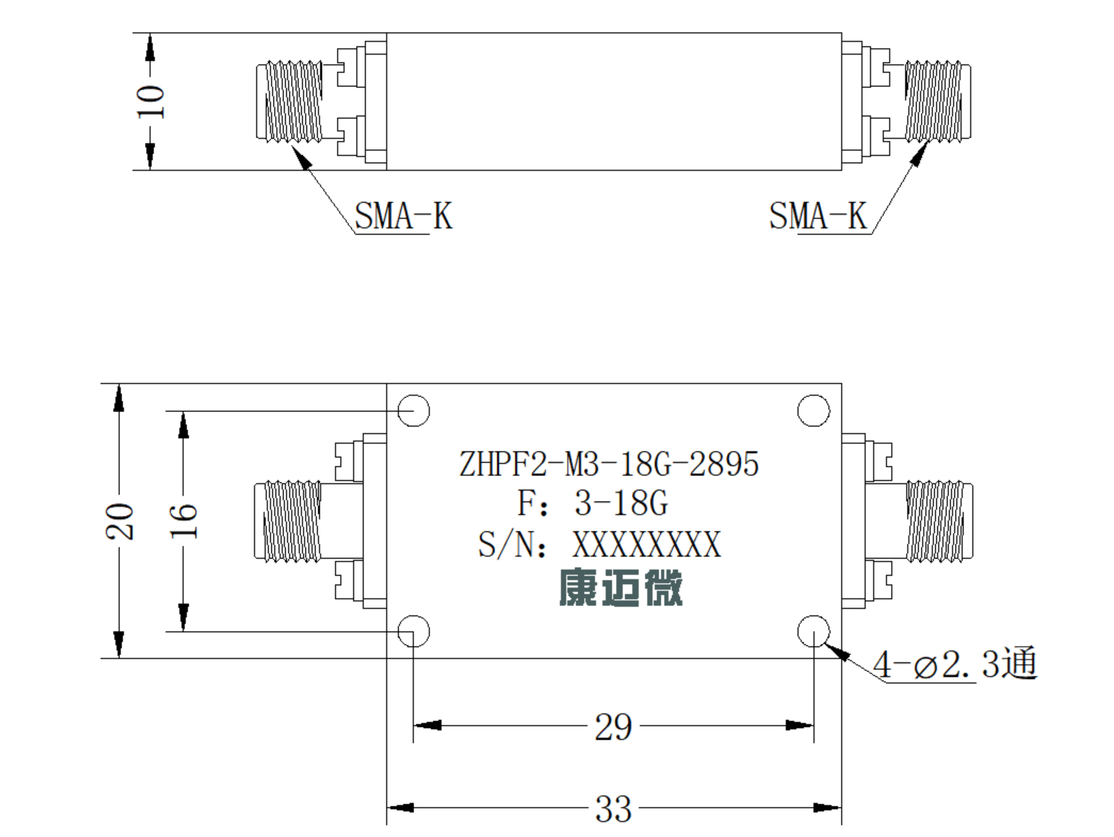 ZHPF2-M3-18G-2895 Filter