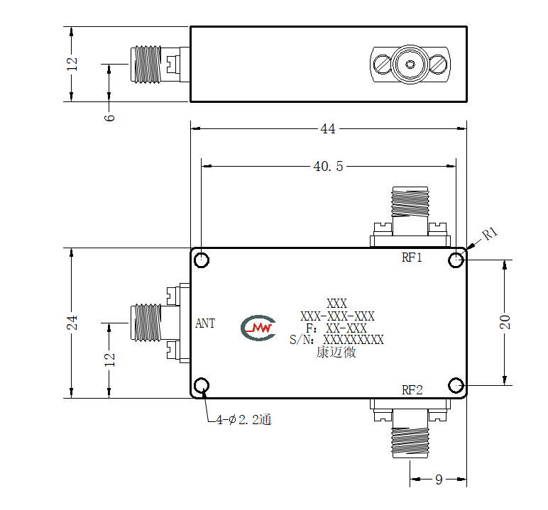ZTZCB13-C20.2-31G-771 Diplexer