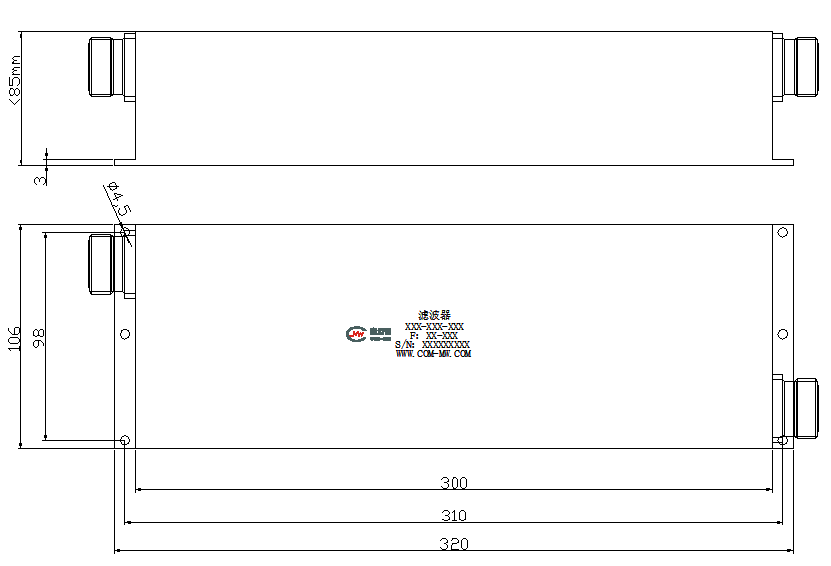 ZBSF6-C823-839.2-3631 滤波器